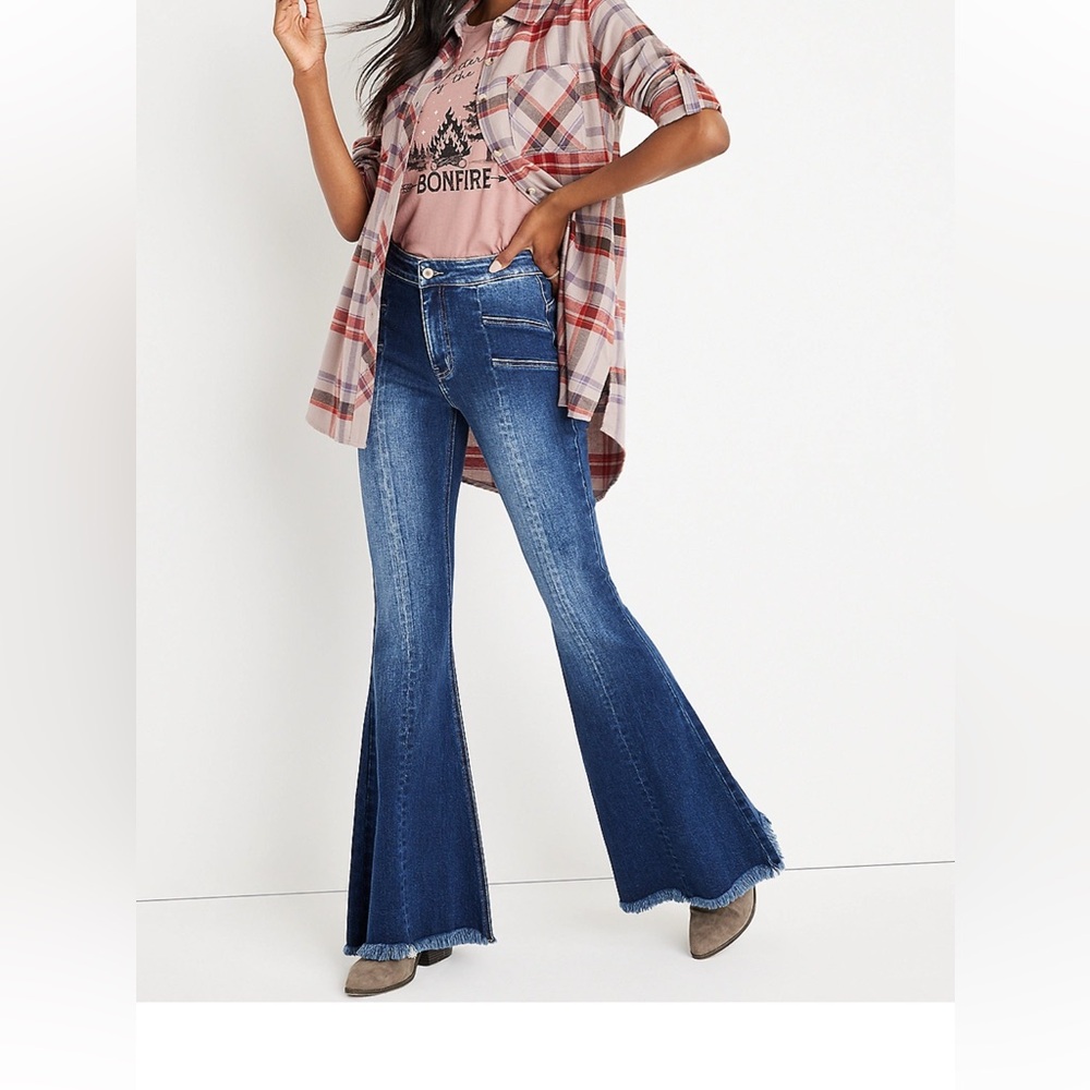 Kancan Flare Highrise Jeans